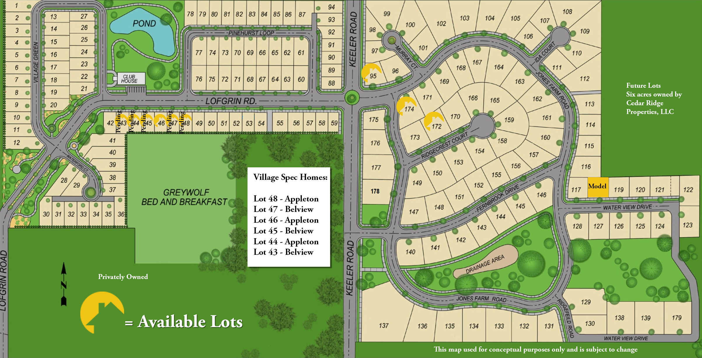 Cedar Ridge Marketing Map 10_19